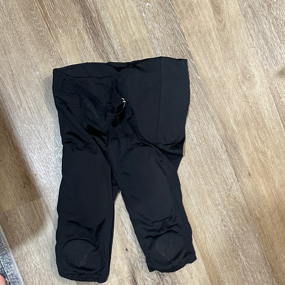 Kids Black padded football pants